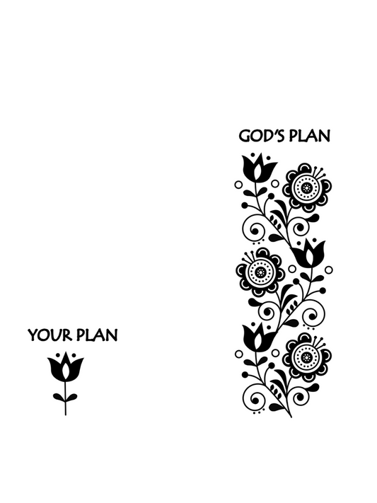 Plátěnka: your plan VS God's plan